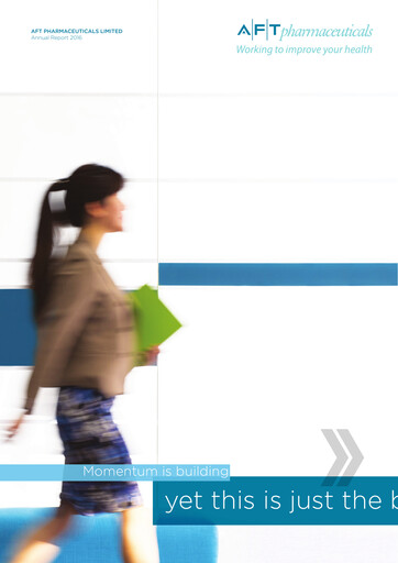 Thumbnail AFT Pharmaceuticals Annual Report 2016