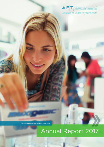 Thumbnail AFT Pharmaceuticals Annual Report 2017