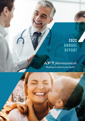 Thumbnail AFT Pharmaceuticals Annual Report 2022