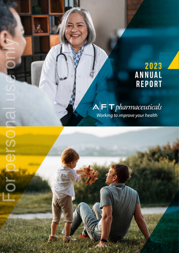 Thumbnail AFT Pharmaceuticals Annual Report 2023