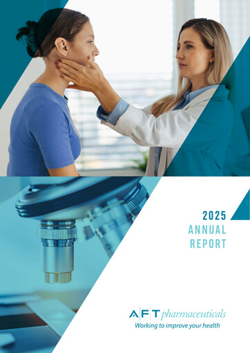 Thumbnail AFT Pharmaceuticals Annual Report 2025