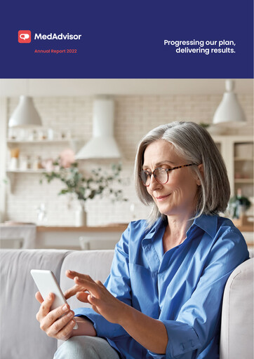 Thumbnail MedAdvisor Limited Annual Report 2022