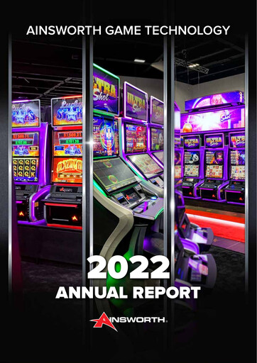 Thumbnail Ainsworth Game Technology Annual Report 2022