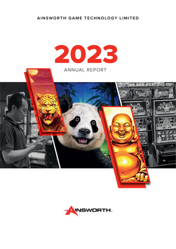 Thumbnail Ainsworth Game Technology Annual Report 2023