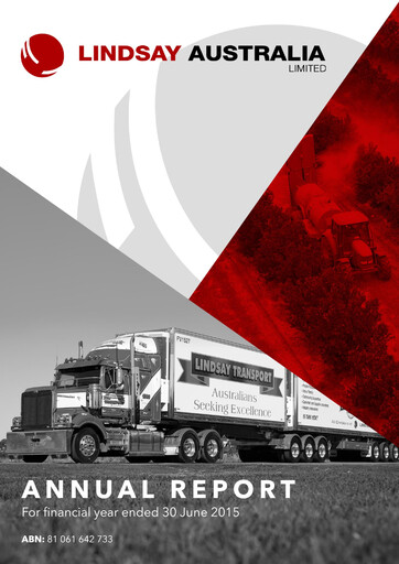 Vorschaubild Lindsay Australia Jahresbericht 2015