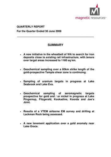 Thumbnail Magnetic Resources NL Quarterly Report 2008-q2