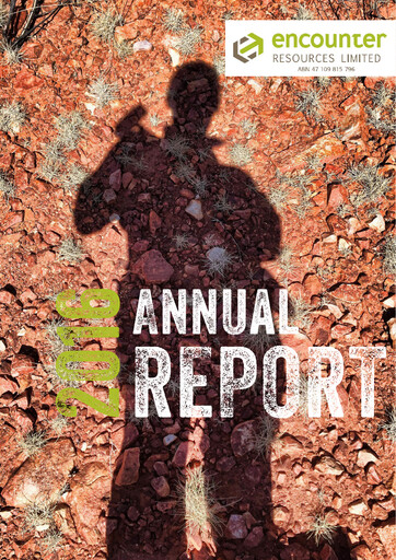 Thumbnail Encounter Resources Annual Report 2016