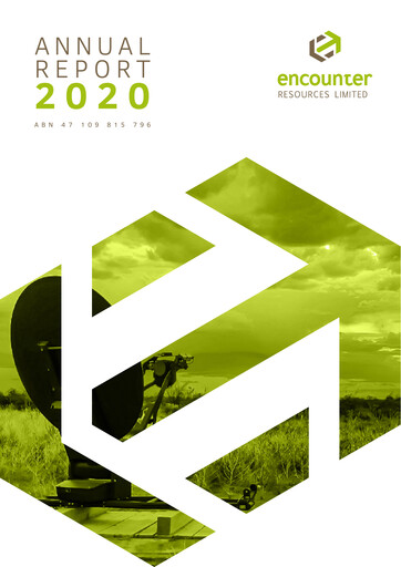 Thumbnail Encounter Resources Annual Report 2020