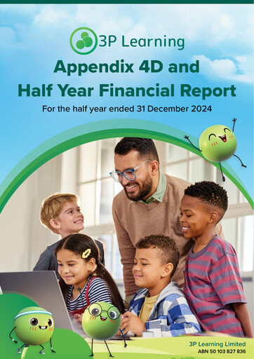 Thumbnail 3P Learning Financial Report 2025-h1