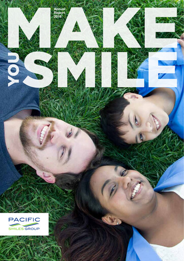 Thumbnail Pacific Smiles Group Annual Report 2016