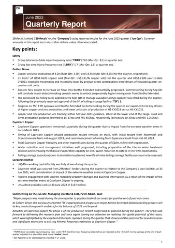 Thumbnail 29Metals Quarterly Report 2023-q2