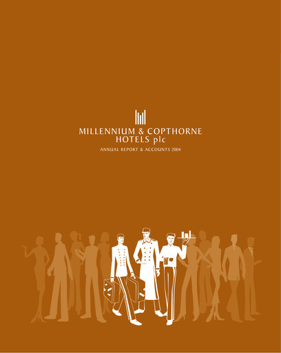 Thumbnail Millennium & Copthorne Hotels New Zealand Annual Report 2004