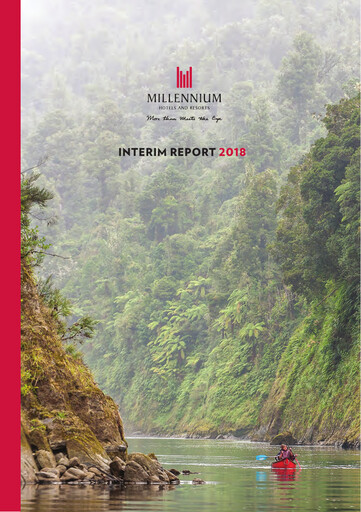 Thumbnail Millennium & Copthorne Hotels New Zealand Half-year Report 2018-h1