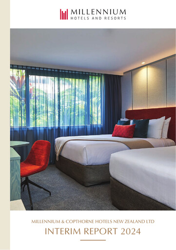 Thumbnail Millennium & Copthorne Hotels New Zealand Half-year Report 2024-h1