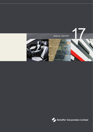 Thumbnail Schaffer Corporation Annual Report 2017
