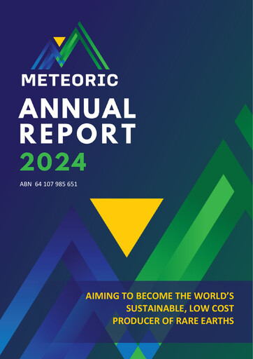 Thumbnail Meteoric Resources Annual Report 2024