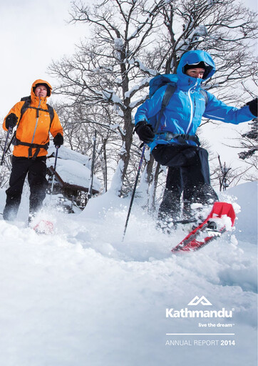 Thumbnail KMD Brands Annual Report 2014