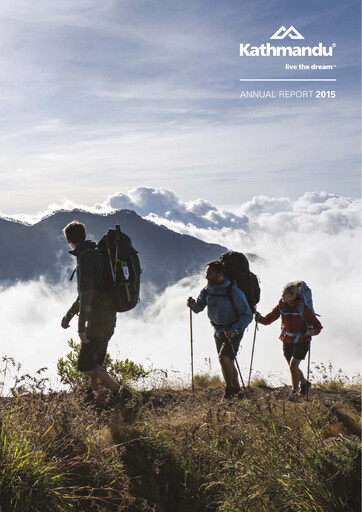 Thumbnail KMD Brands Annual Report 2015