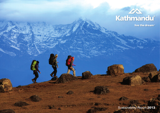 Thumbnail KMD Brands Sustainability Report 2013