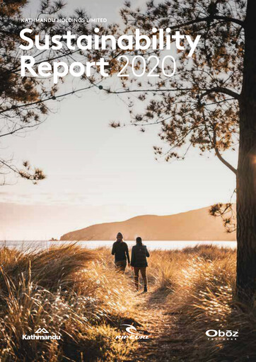 Thumbnail KMD Brands Sustainability Report 2020