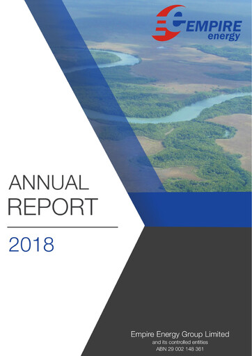 Thumbnail Empire Energy Group Annual Report 2018