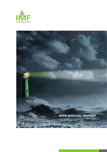 Thumbnail Omni Bridgeway Annual Report 2009