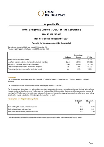 Thumbnail Omni Bridgeway Financial Report 2022-h1