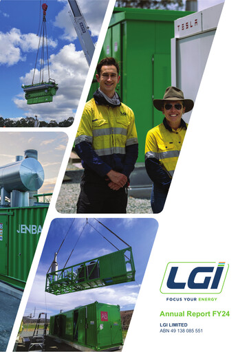 Thumbnail LGI Limited Annual Report 2024
