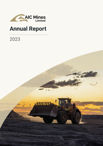 Thumbnail AIC Mines Limited Annual Report 2023