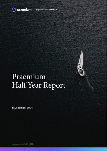 Vorschaubild Praemium Limited Halbjahresbericht 2025-h1