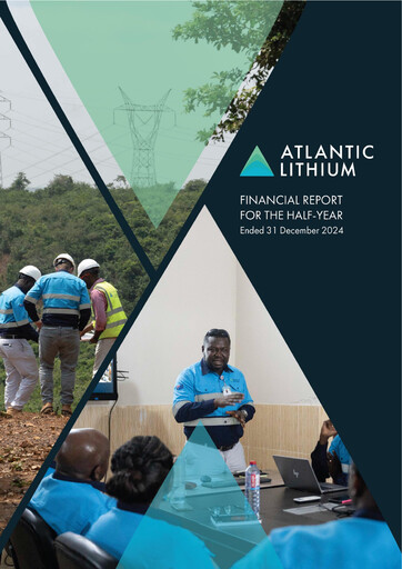 Thumbnail Atlantic Lithium Limited Half-year Report 2024-h1