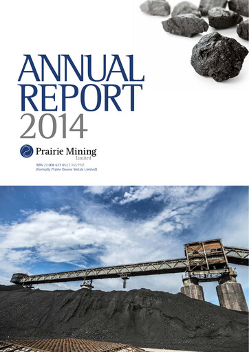 Thumbnail GreenX Metals Annual Report 2014