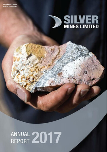 Thumbnail Silver Mines Limited Annual Report 2016-2017