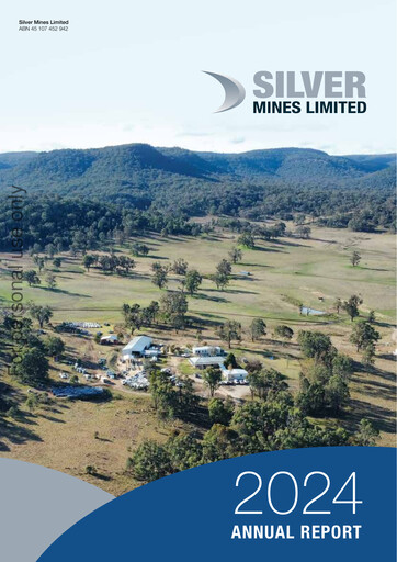 Thumbnail Silver Mines Limited Annual Report 2023-2024