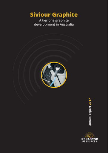 Thumbnail Renascor Resources Annual Report 2017