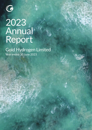 Miniature Gold Hydrogen Limited Rapport annuel 2023
