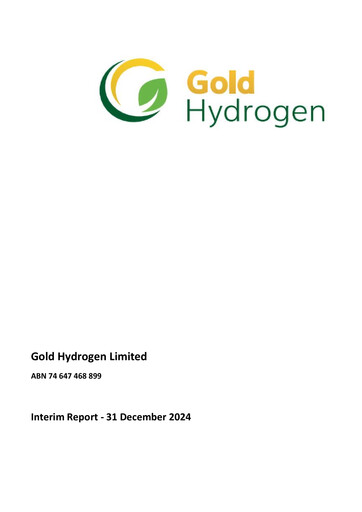 Thumbnail Gold Hydrogen Limited Financial Report 2025-h1