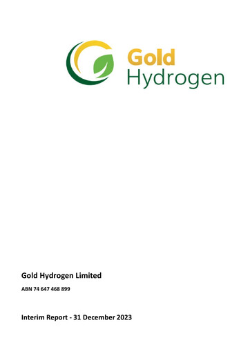 Vorschaubild Gold Hydrogen Limited Halbjahresbericht 2023-h1