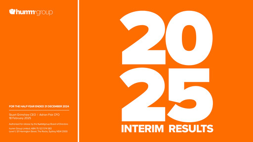 Thumbnail Humm Group Half-year Report 2025-h1