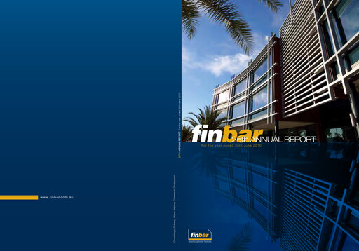 Thumbnail Finbar Group Limited Annual Report 2010