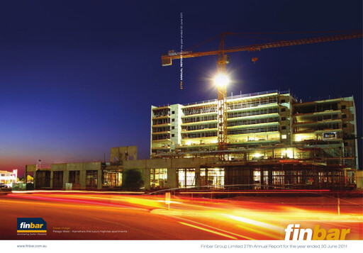Thumbnail Finbar Group Limited Annual Report 2011