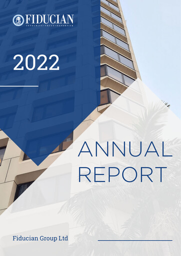 Vorschaubild Fiducian Group Limited Jahresbericht 2022