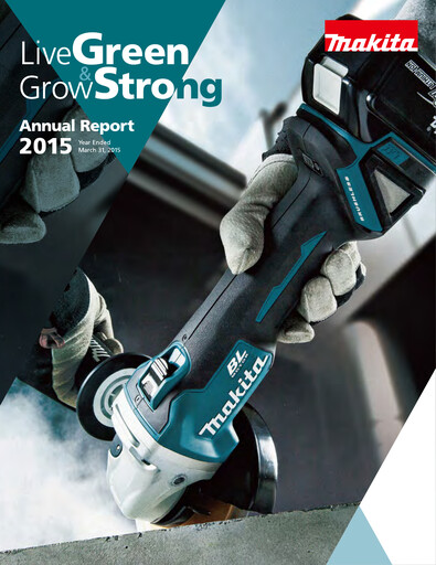 Miniature Makita Rapport annuel 2015