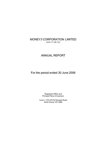 Thumbnail Solvar Limited Annual Report 2006