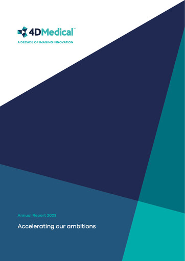 Thumbnail 4DMedical Limited Annual Report 2023