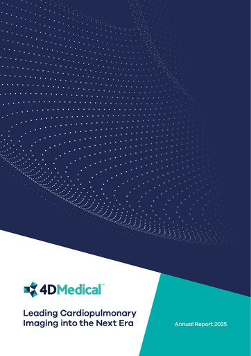 Thumbnail 4DMedical Limited Annual Report 2025