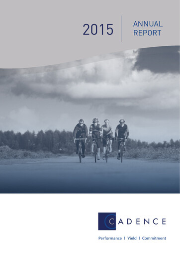 Thumbnail Cadence Capital Limited Annual Report 2015
