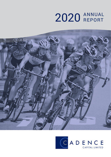 Thumbnail Cadence Capital Limited Annual Report 2020