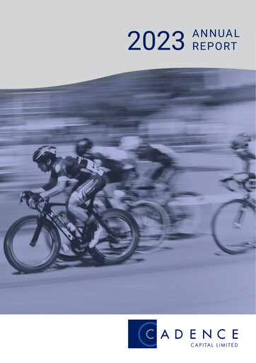 Thumbnail Cadence Capital Limited Annual Report 2023