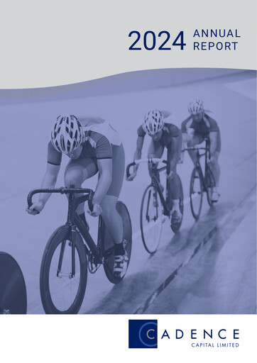 Thumbnail Cadence Capital Limited Annual Report 2024